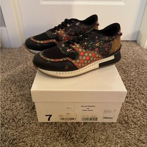 Givenchy Multicolor Leather and Mesh Sneaker